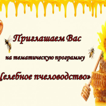 Тематическая программа “Целебное пчеловодство”